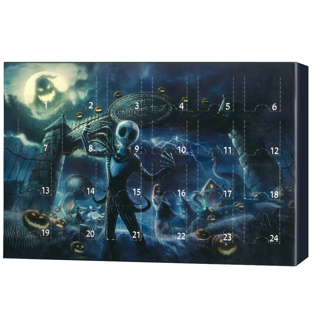 Halloween-Adventskalender mit 24 Überraschungsfiguren