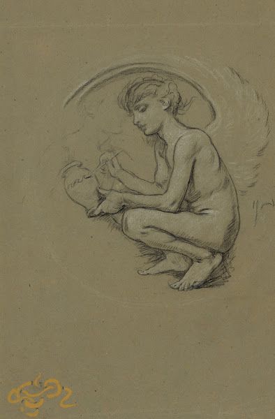 Study of figure of Arts 1895