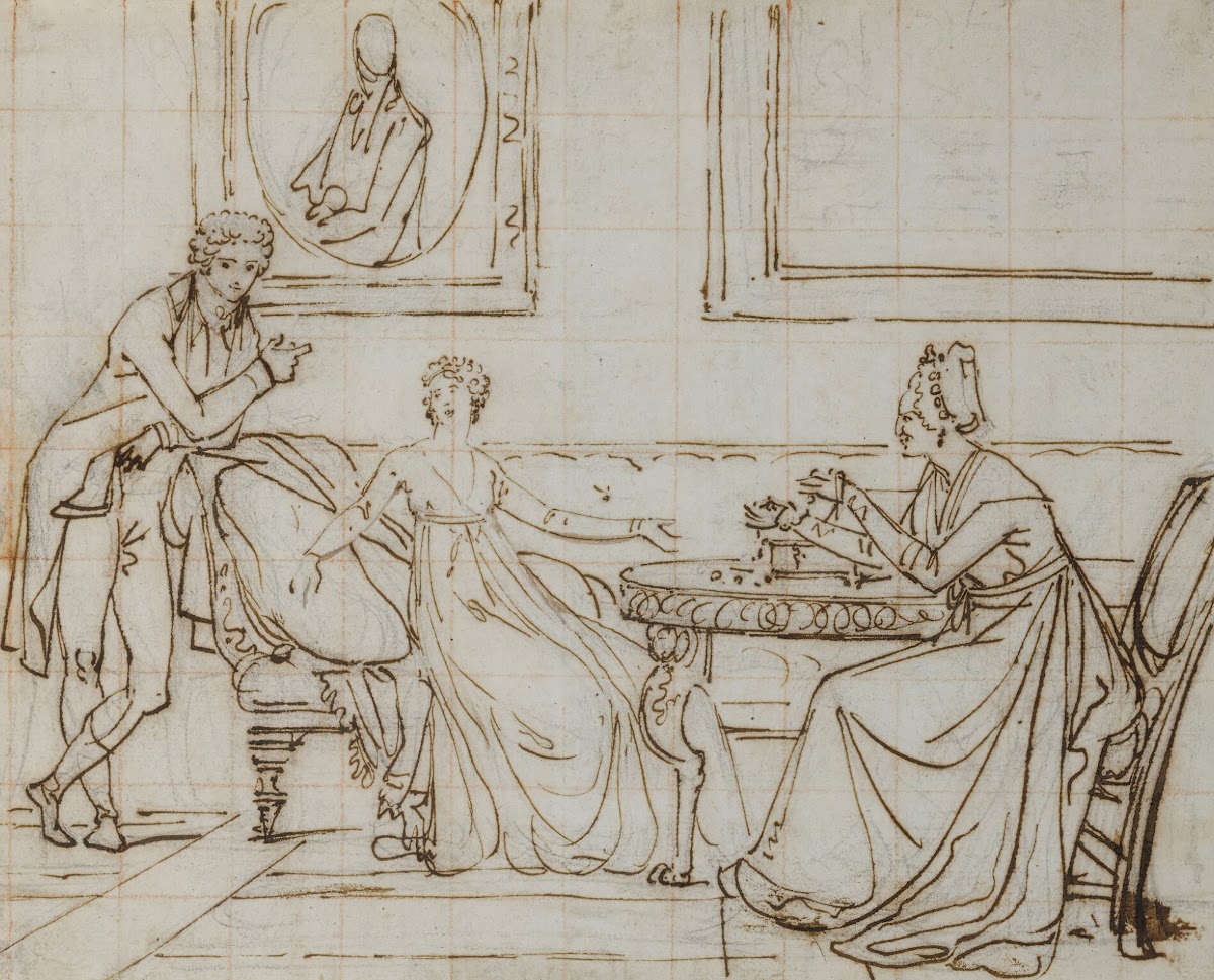 Study for La Famille Salucci