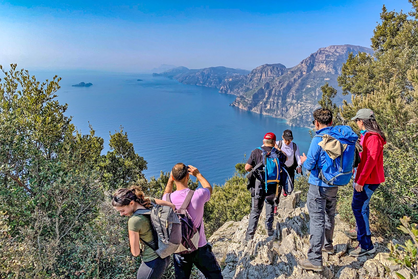 Italy Path of the Gods Hiking