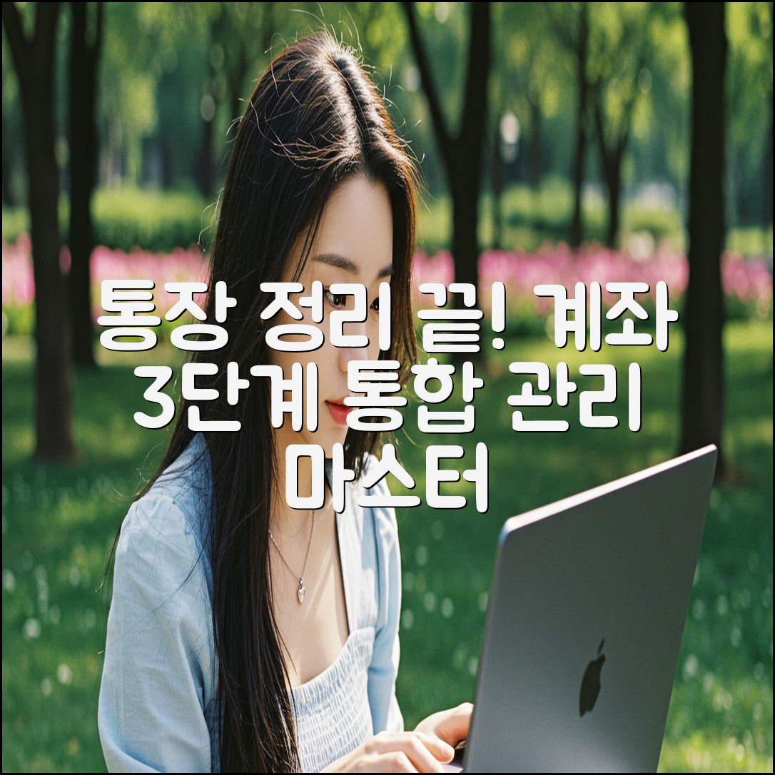 계좌정보통합관리 3단계, 통장 정리 끝!