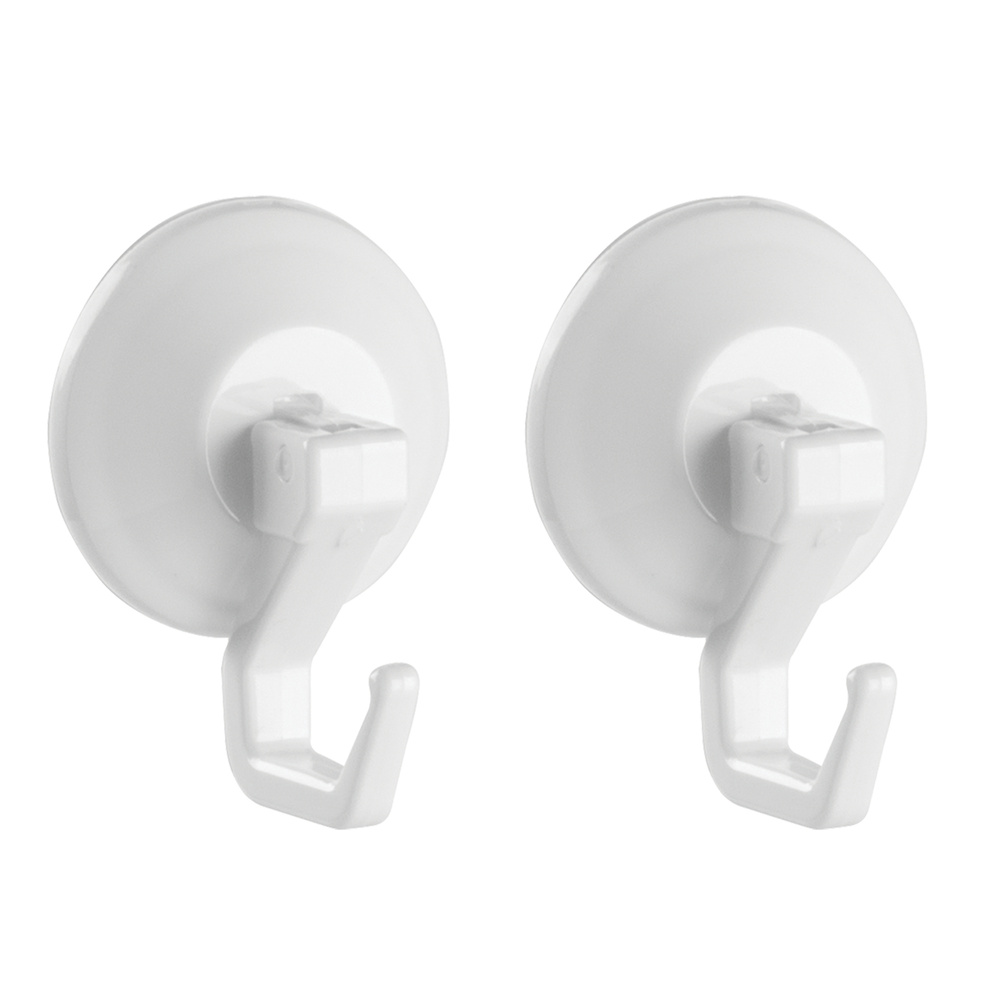 Set de ganchos con ventosa iDesign™, 2 piezas