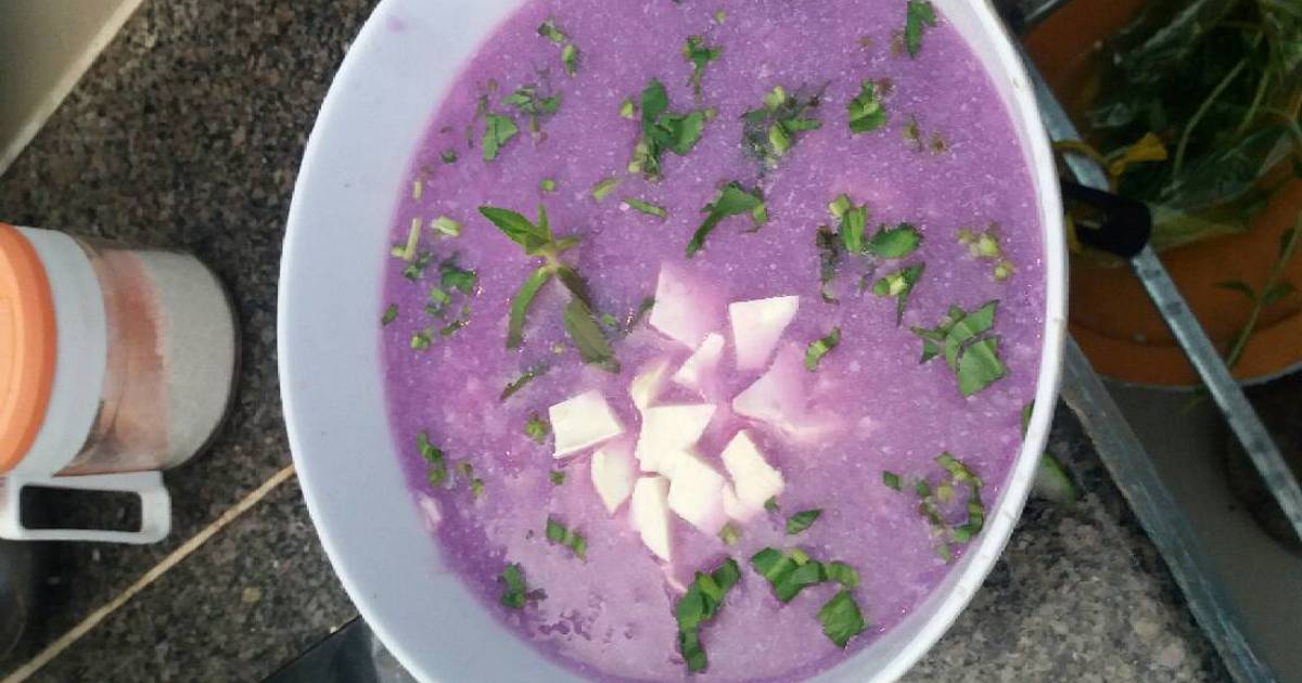 Canh khoai mỡ chay