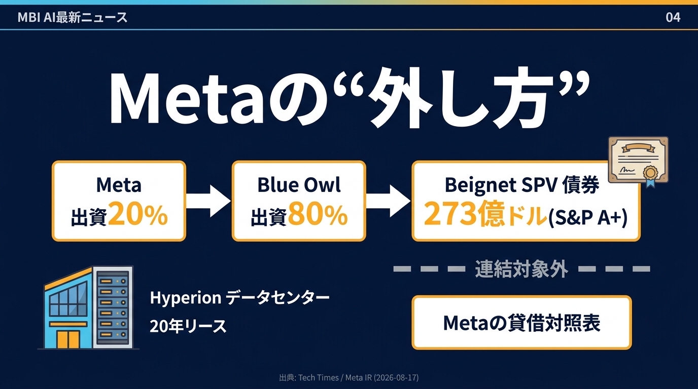 MetaのSPV構造