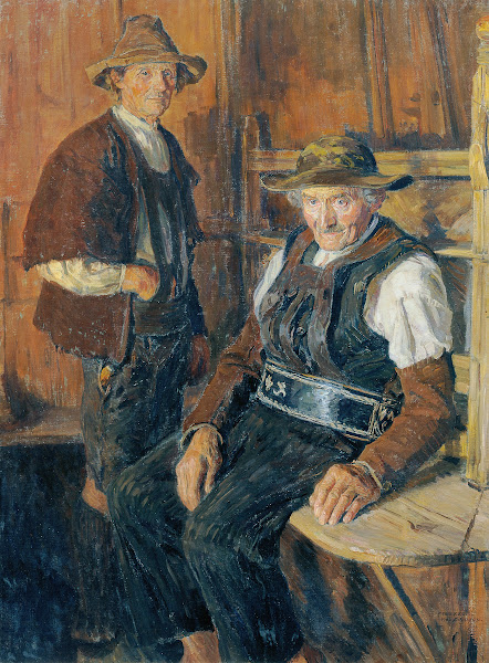 Sarntheiner Bauern 1907