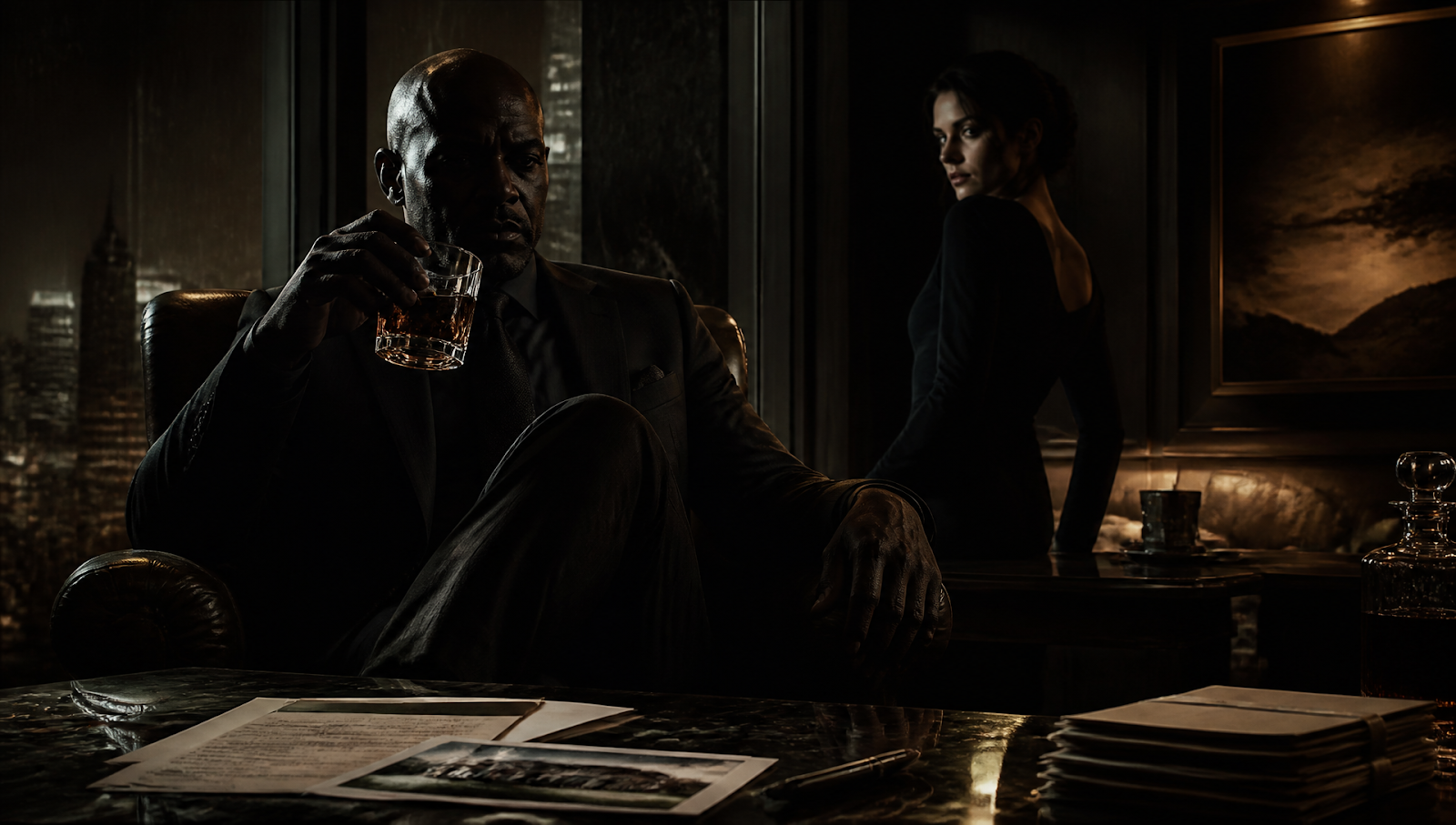 Samuel L. Jackson and Eva Green in Just Play Dead, a crime thriller about a deadly marriage of lies