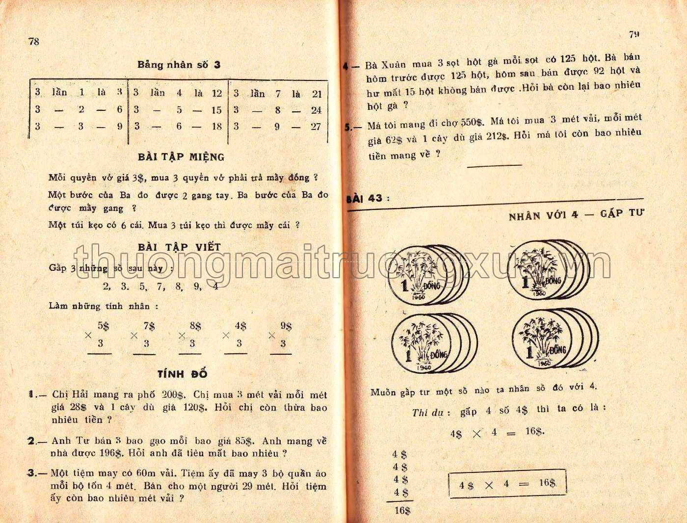 Toán pháp lớp tư (1968) - Trang 41