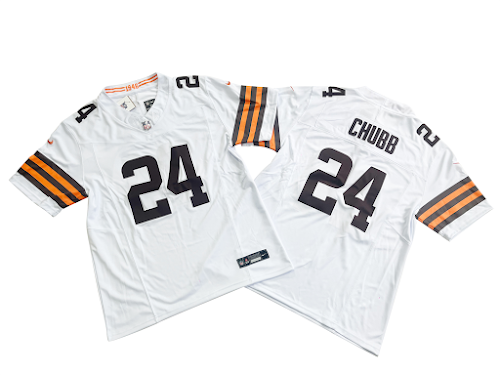 Cleveland Browns 24# Nick Chubb Nike Vapor F.U.S.E. Limited Jersey.png