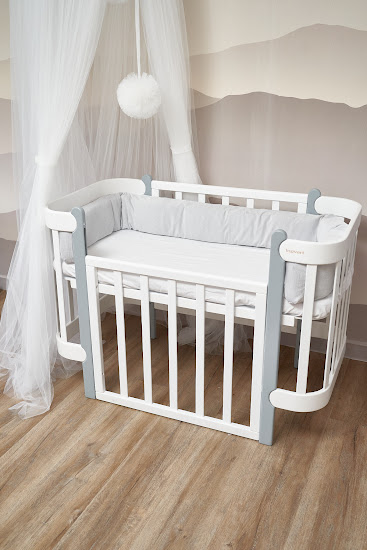 Бампер - валик Twins Ego велюр 240 см серый