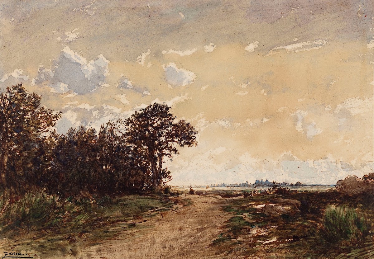 La Forêt De Fontainebleau Aux Environs De Barbizon