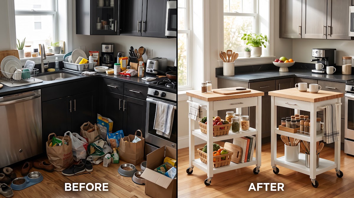 Best Small Kitchen Island Carts for Apartments (2026) - BEFORE-AFTER / FINAL VERDICT