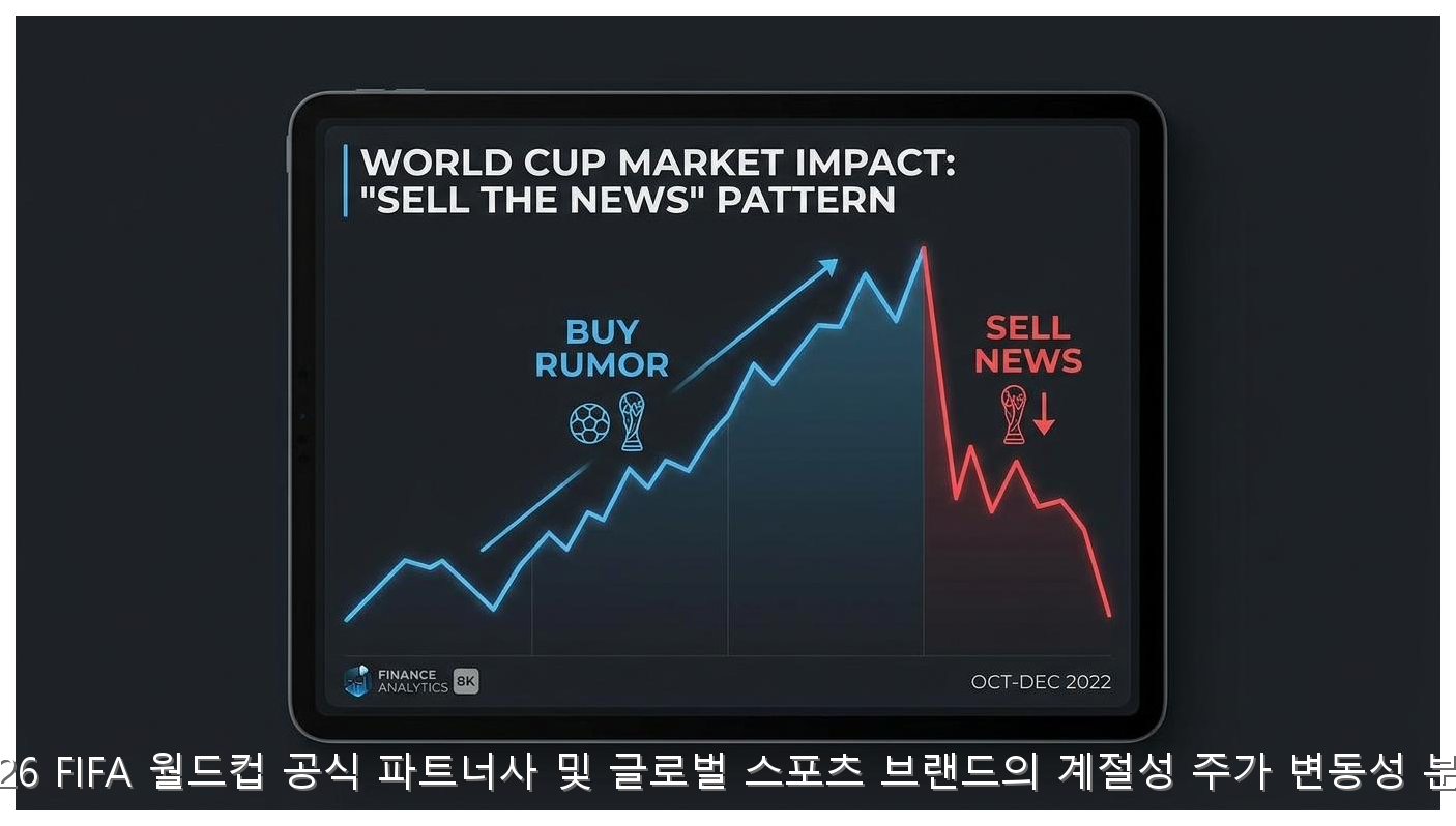 2026 FIFA 월드컵 공식 파트너사 및 글로벌 스포츠 브랜드의 계절성 주가 변동성 분석 핵심 안내 및 분석 인포그래픽 (8)