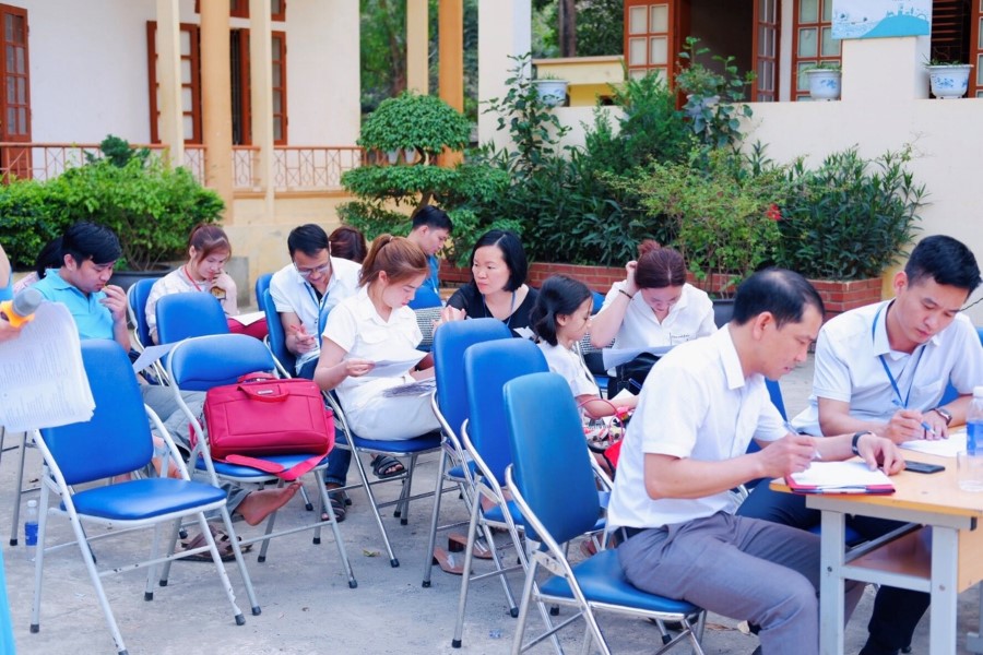 Tiểu ban Quảng bá, tư vấn tuyển sinh triển khai hoạt động tại Trường THPT Tông Lệnh