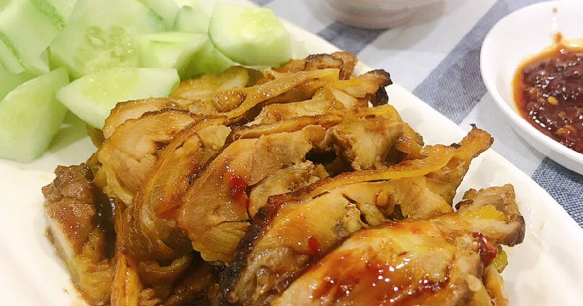 Gà khìa nước dừa