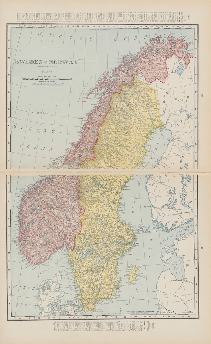 Sweden Norway 1907