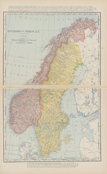 Sweden Norway 1907