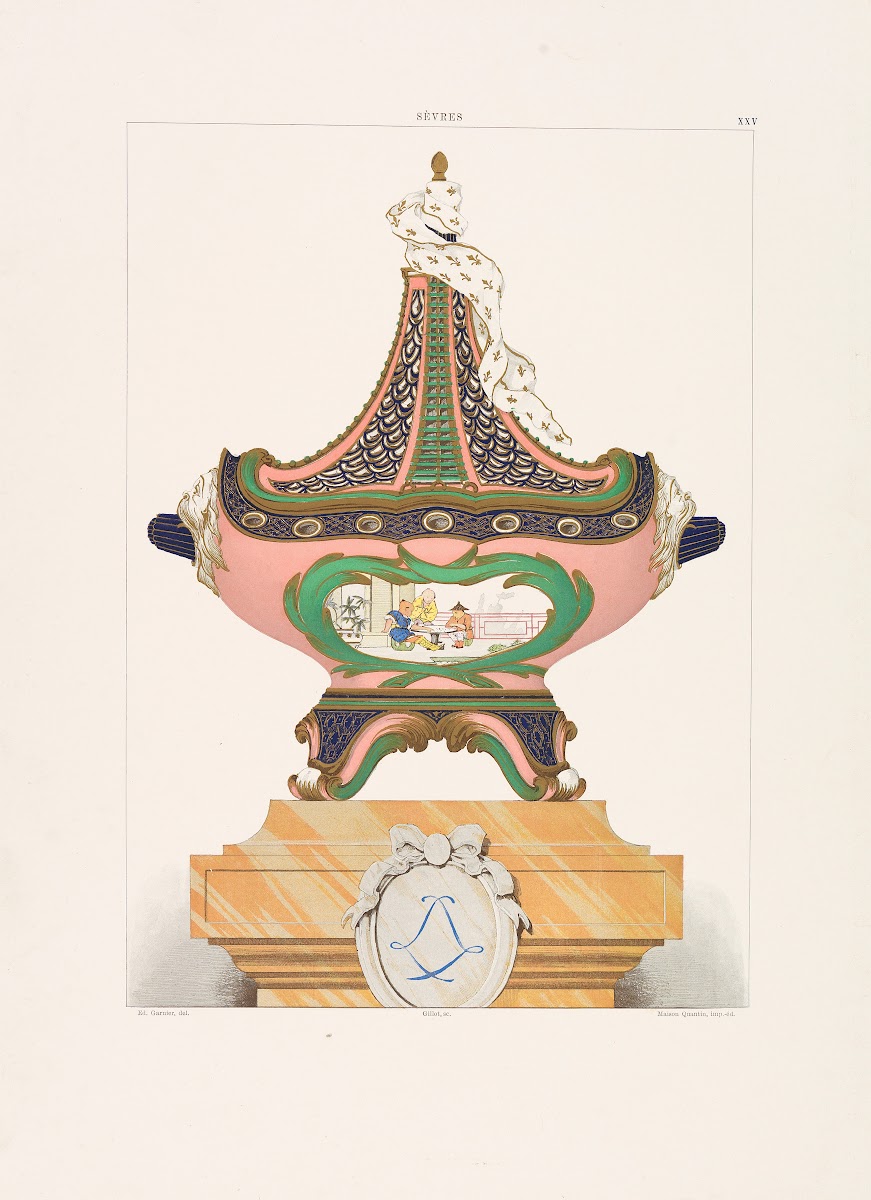 Porcelaine tendre de Sèvres 1891