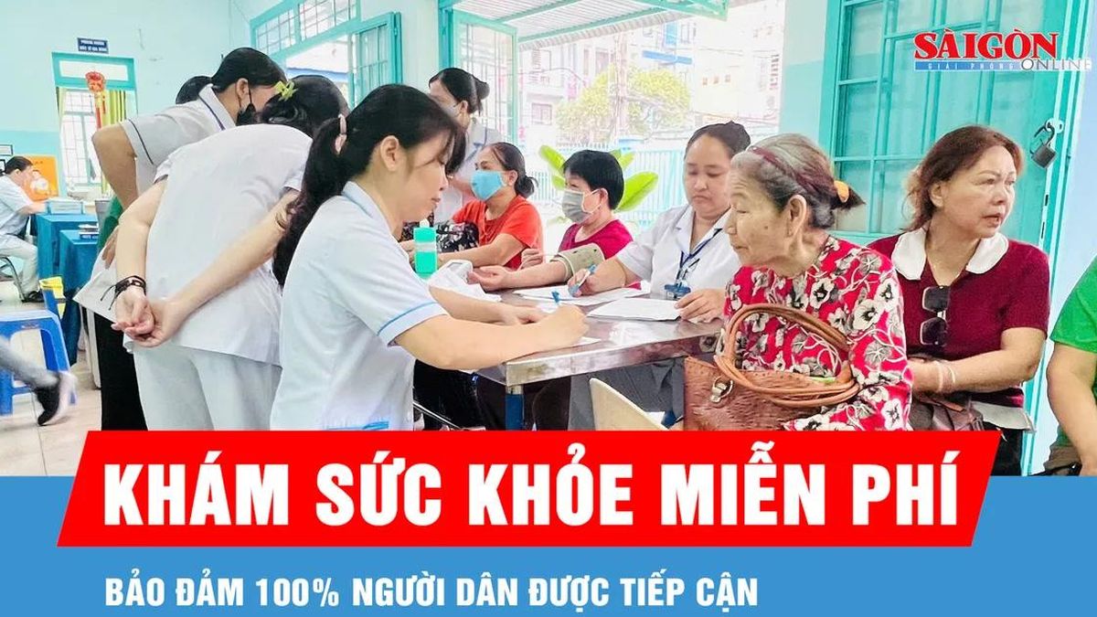 TPHCM: Đảm bảo tất cả người dân được khám sức khỏe định kỳ miễn phí hằng năm - Báo Sài Gòn Giải Phóng