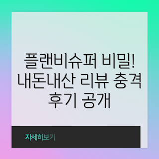 플랜비슈퍼와이드 후기, 내돈내산 후기, 플랜비슈퍼와이드 사용기, 소비자 평가, 상품 리뷰
