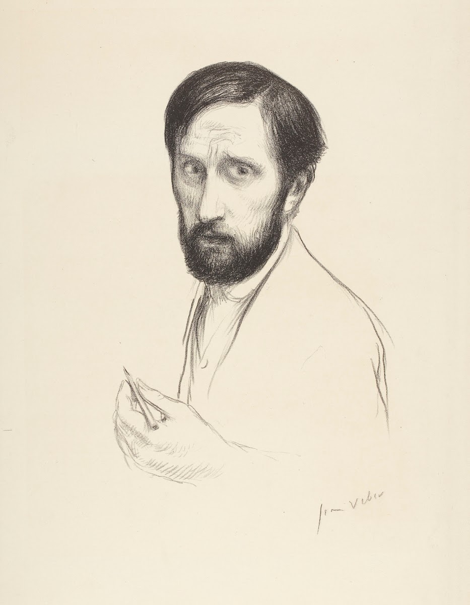 Autoportrait au crayon 1909