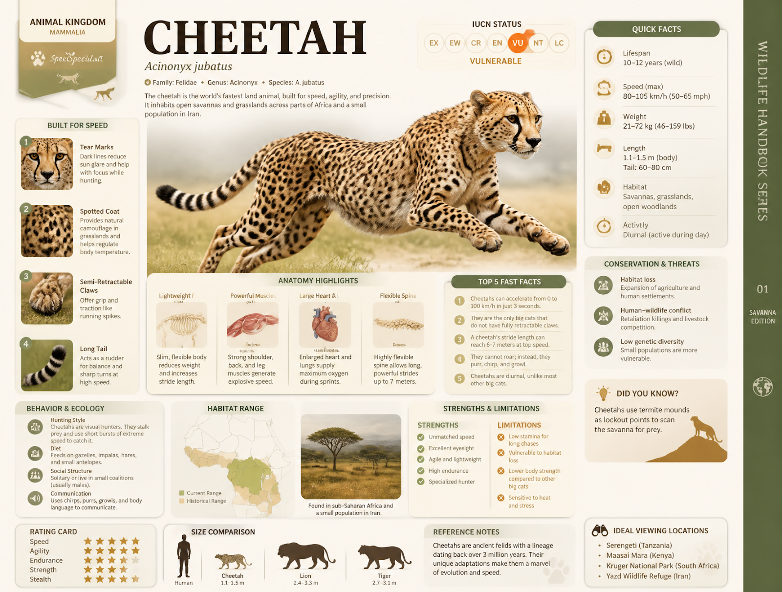 Basado en Cheetah Crea un
