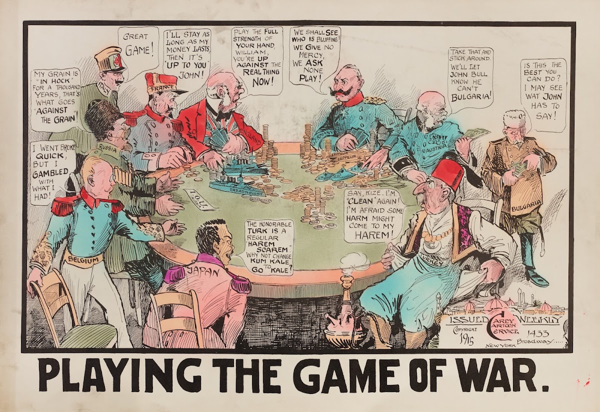 Playing the Game of War 1915