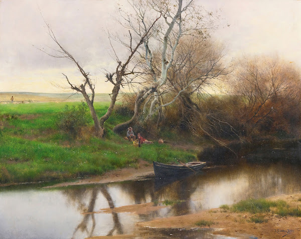 A QUIET STRETCH OF RIVER