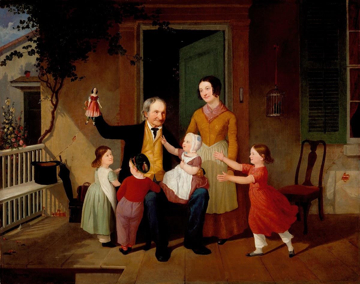 A Visit from Grandfather circa 1850