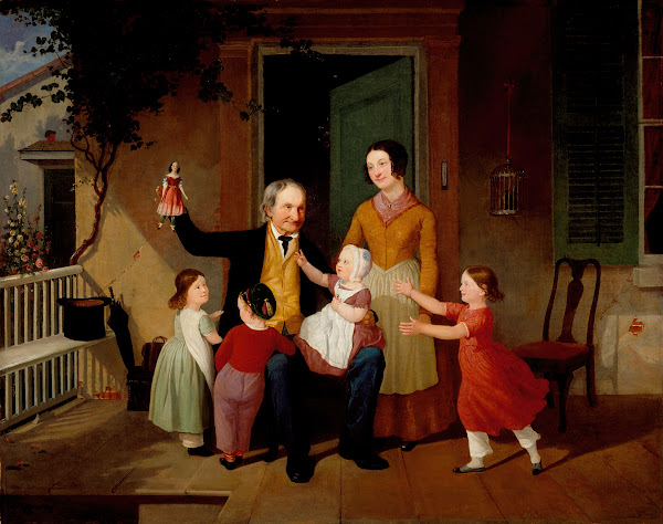A Visit from Grandfather circa 1850