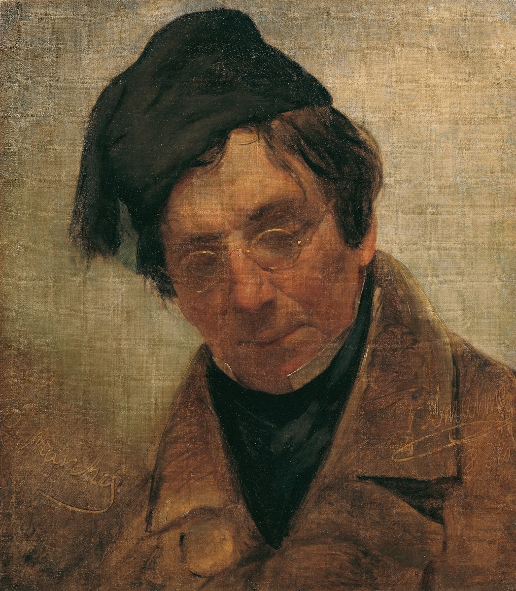 Der Bildhauer Pompeo Marchesi 1836