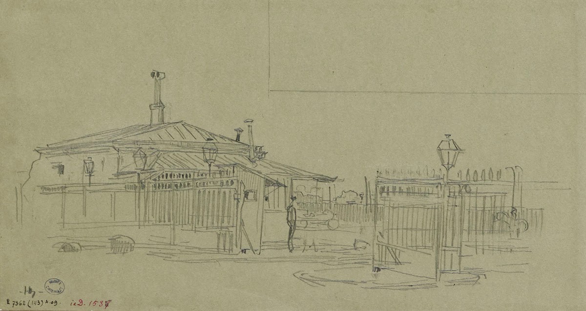 Barrière de Paris et pavillon doctroi 1895   1905
