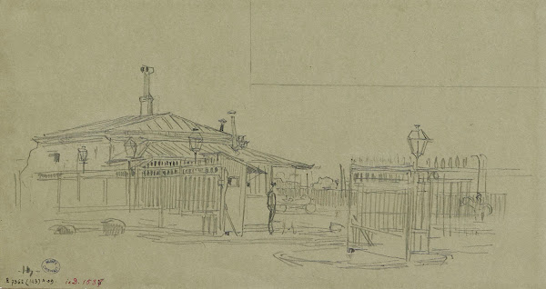 Barrière de Paris et pavillon doctroi 1895   1905
