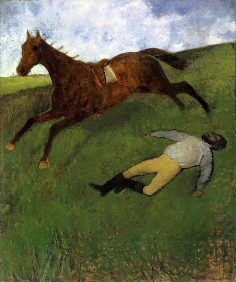 Injured Jockey 1896