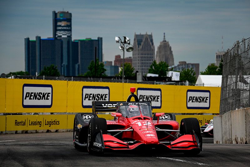 Will Power vence em Detroit e se torna líder do campeonato