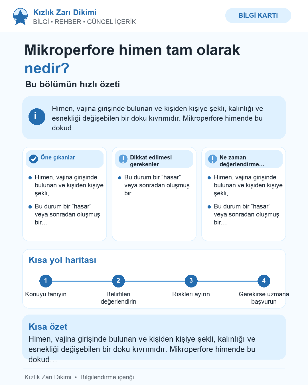 Mikroperfore himen tam olarak nedir?