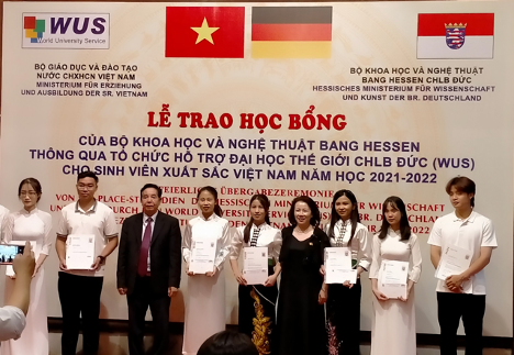 Sinh viên Trường Đại học Tây Bắc vinh dự được nhận học bổng  Hessen - CHLB Đức, năm học 2021 - 2022