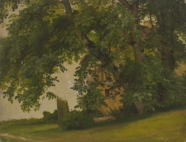House behind trees 1839