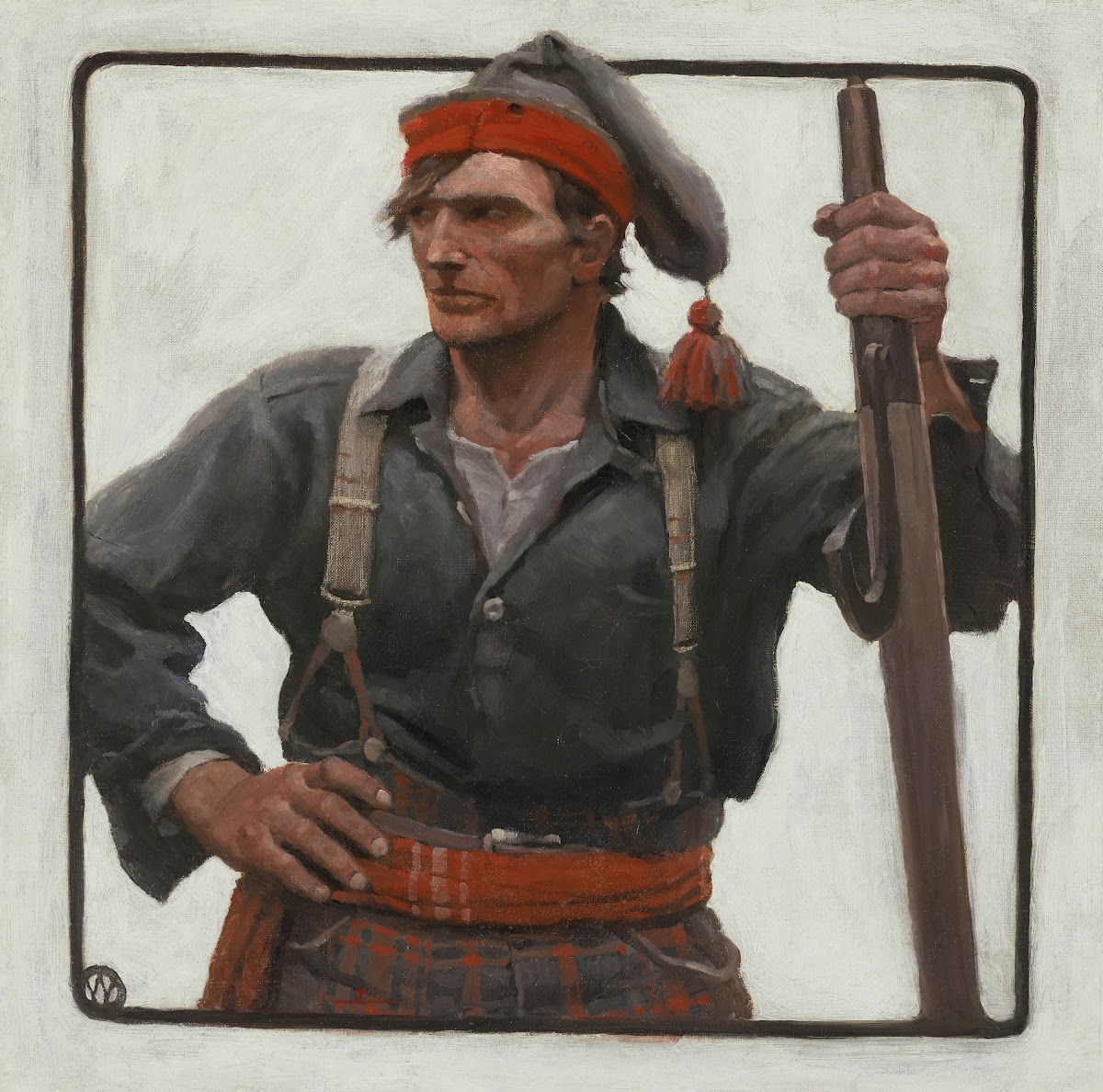 Portrait of a Lumberjack 1908