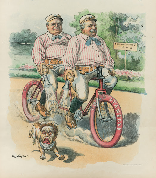 Politics makes strange wheel fellows 1896