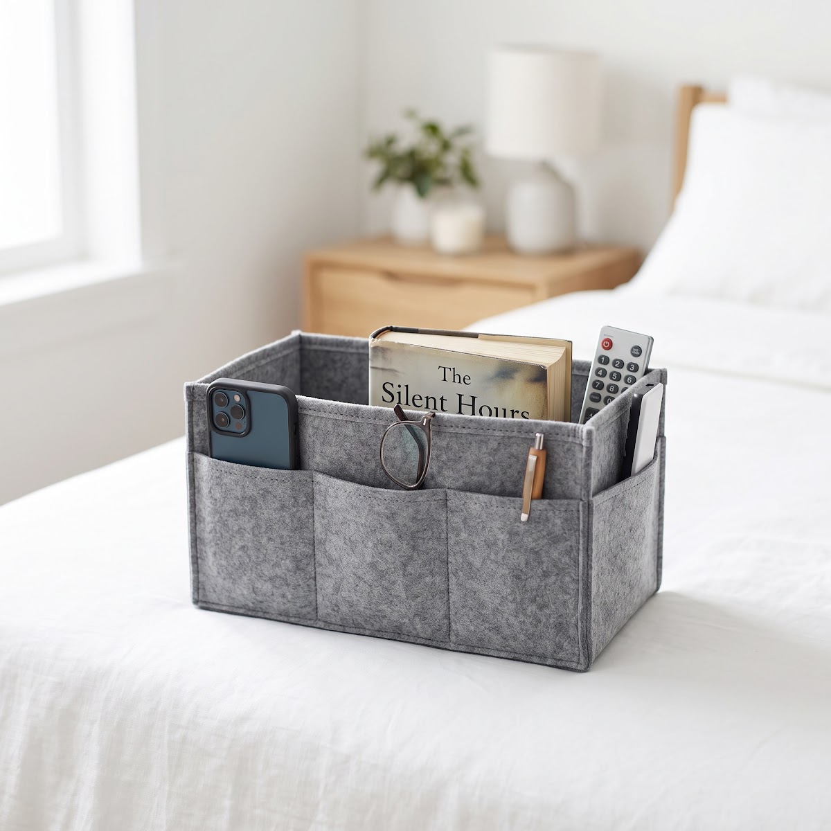 Best Bedside Caddies for Small Bedrooms (2026) - BEST BUDGET — PRODUCT SHOT