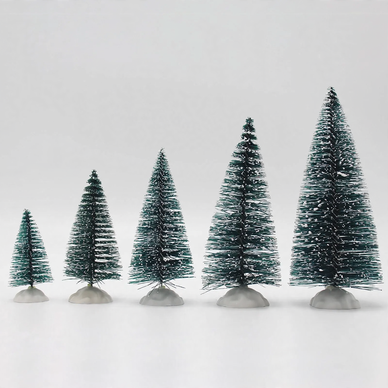 Mini-Weihnachtsbaum mit Schnee-Optik