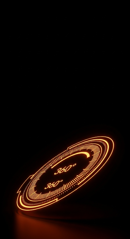 Futuristic 360 Degree Interface