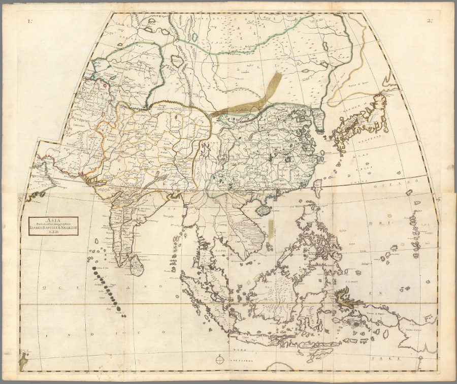 1660_Composite; Sheets 1-4 Asia Ex Conatibus Geographicis