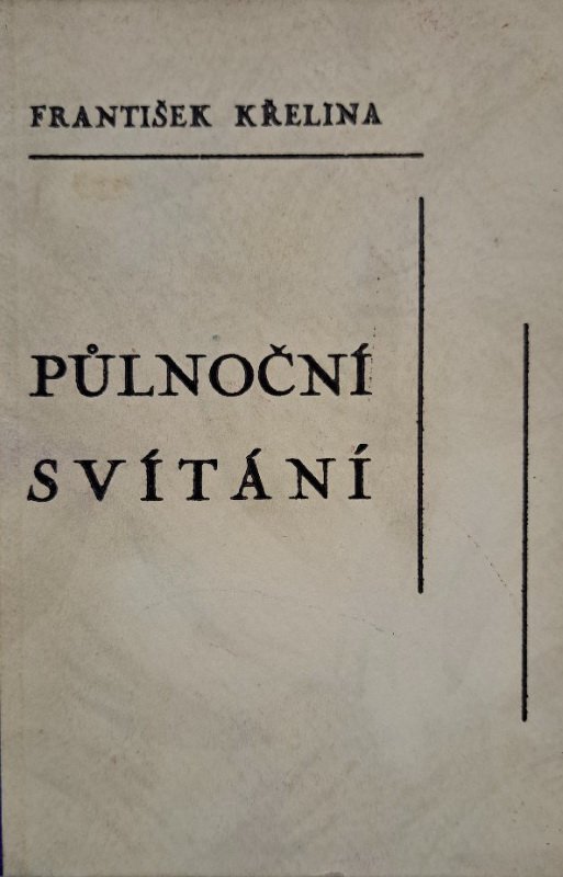 Půlnoční svítání verše z let 1925-6