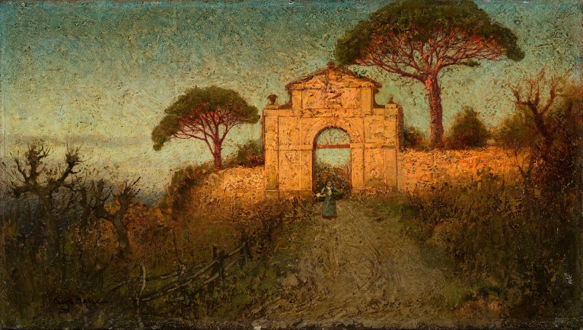 View of the Roman Campagna near Frascati 1930
