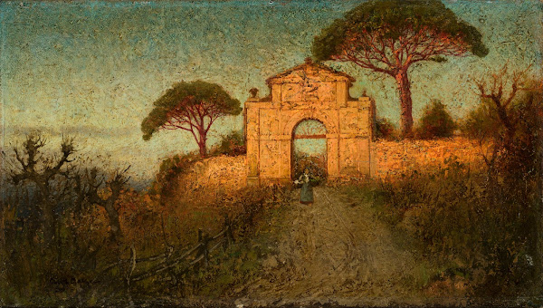 View of the Roman Campagna near Frascati 1930