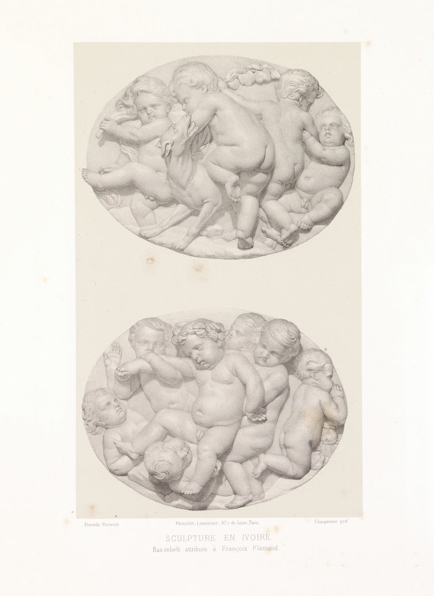 Bas reliefs attribués à François Flamand 1859 1864