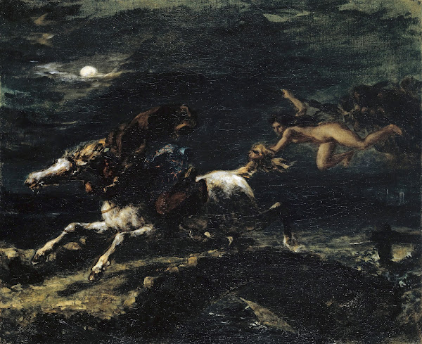 Tam OShanter Pursued by the Witches 1849