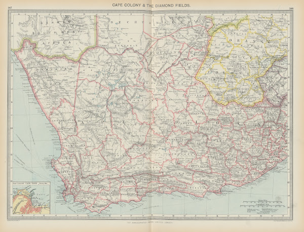 Cape Colony and The Diamond Fields 1908