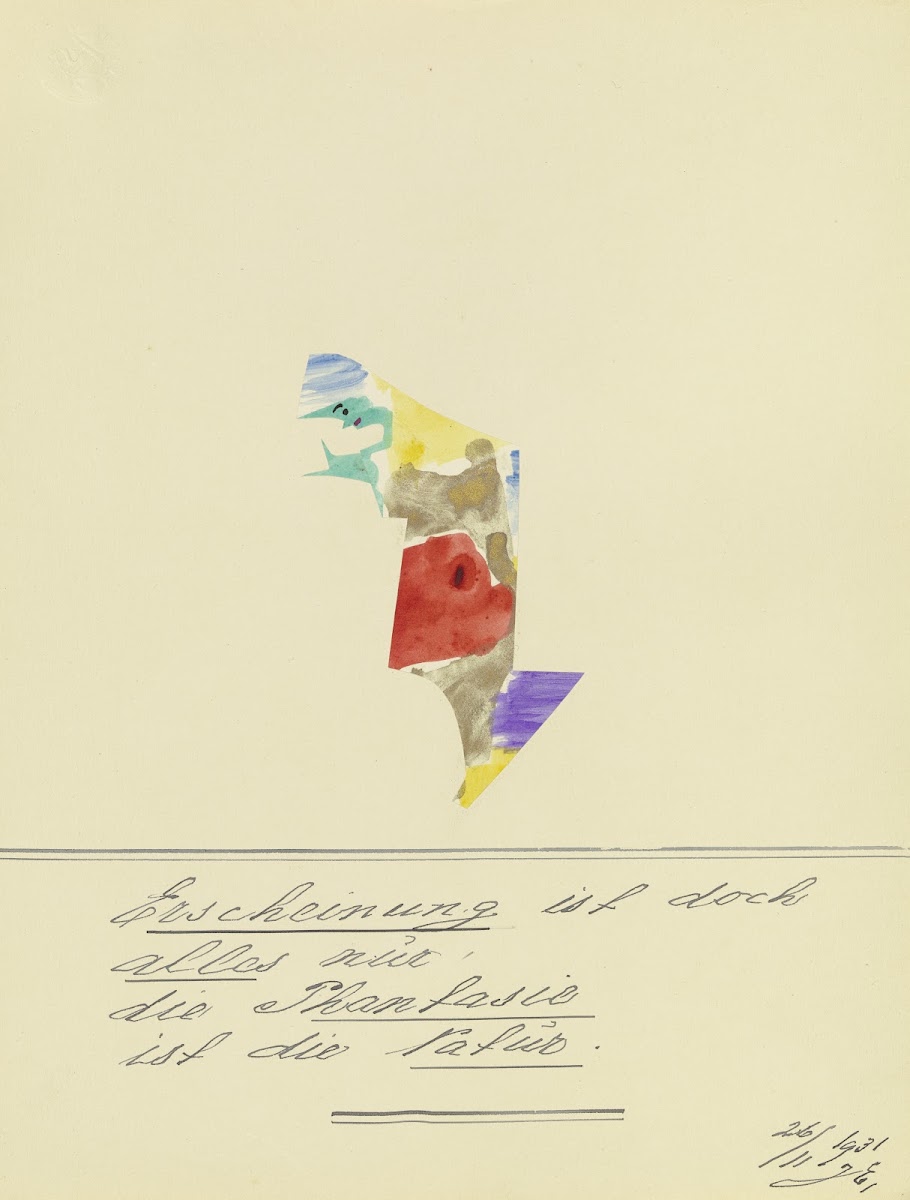 Erscheinung ist doch alles nur  1931